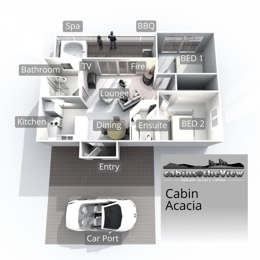 Cabins @ The View Ocean View ภายนอก รูปภาพ